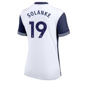 Tottenham Hotspur Dominic Solanke #19 Replika Hjemmebanetrøje Dame 2024-25 Kortærmet